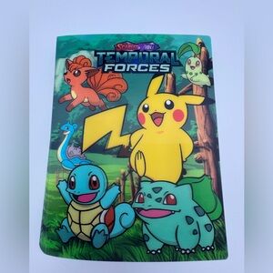 Pokémon‎ Pikachu Squirtle Belarus Lenticular 120 Pocket Card Holder Folder